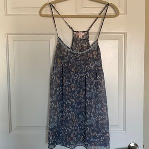 VICTORIA’S SECRET sheer floral babydoll in XS